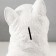 The piggy bank "Cat is white color" height 31.5 cm, width 16 cm, length 24 cm.