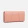 Women's wallet on magnets, pink color