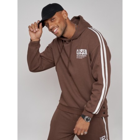 Sports suit men's, size 56, brown color-15