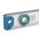 Aluminum level hobbi, skeleton, 3 ampoules, magnet, 100 cm, 1 rotary