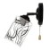 Bra 2200/1 E27 40W Black Chroma
