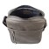 Male bag, lightning department, 1 external pocket, adjustable belt, gray color