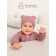 Kid kit: Slip, cap an amrobaby Nature, height 80 cm, 2 pcs