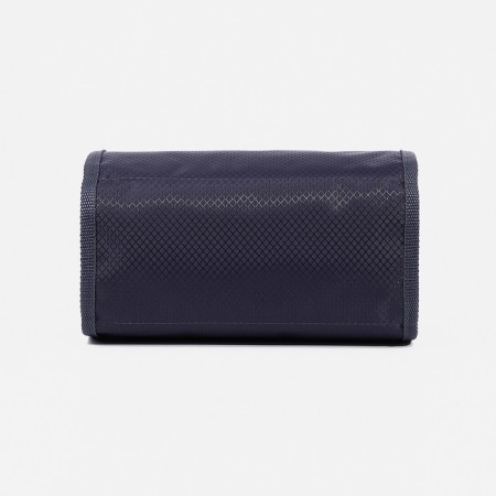 Cosmetic bag, 4 parts on zippers, gray color-1