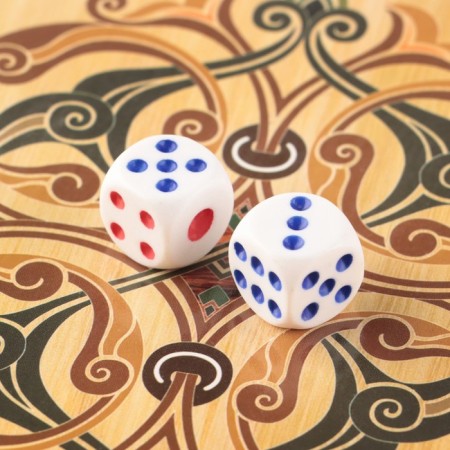 Нарды деревянные с шашками "Защитники отечества", настольная игра, 40 х 40 см-6