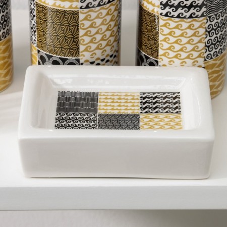 A set of accessories for the bathroom "Mosaika", 4 items, color mix-5