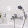 Bath mixer "RMS" SL85-009E, 35 mm cartridge, shower, zinc, chromium
