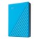 Hard disc WD USB 3.0 4TB WDBPKJ0040BBL-WESSN My Passport 2.5 "Blue