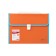 Plastic portfolio BRAUBERG Joy, A4 (330 x 245 x 35 mm), 13 departments, with edging, index labels, orange