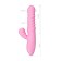 Jos Lixy vibrator, with the up & Down function, silicone, pink color, 23 cm
