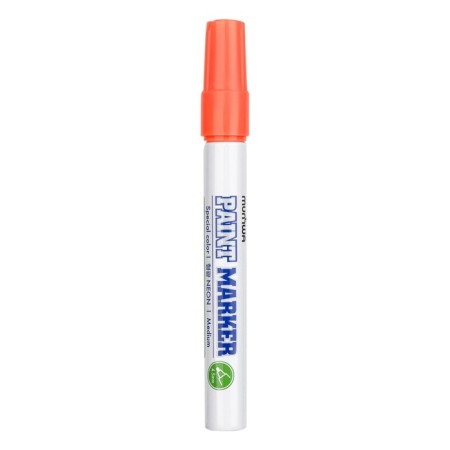 Marker - paint (varnish) munhwa, 4.5 mm, nitro -base, waterproof, orange neon-1