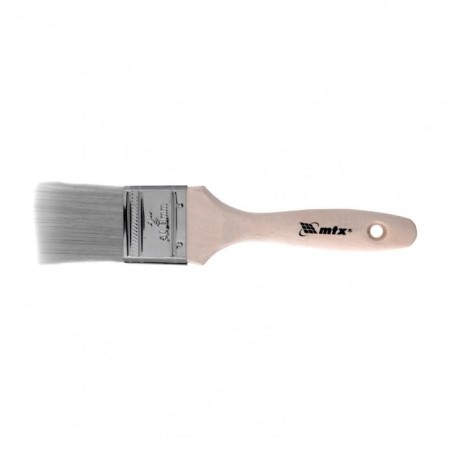 Brush flat MTX 83325, Platinum, artificial stubble, wooden pen, 2 "