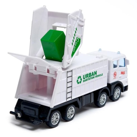 Set of game "City Services" with containers for sorting and cards-3
