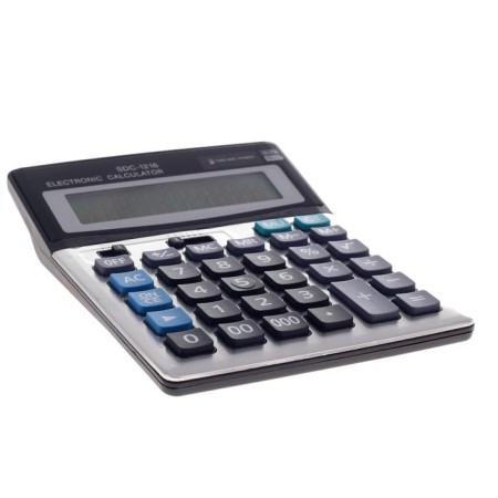 Desktop calculator, 16 - discharge, SDC - 1216-2