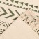 Geometry 50x80 ± 3 cm carpet, 500 g/m2, 100% cotton