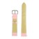 Watch strap, "Solomon", 18 mm, genuine leather, L-20 cm, light pink