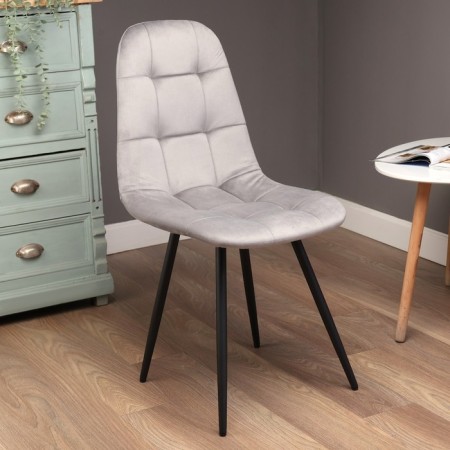 Lucas chair black matte (Nella 060 wet asphalt)-6