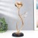 Summary metal, glass for 1 candle "Paola" D-5 cm, gold 11.5x11.5x32.5 cm