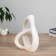 VAZA Ceramics Table "Bailey" 23 cm, white