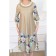 Women's dress, size 46, beige color
