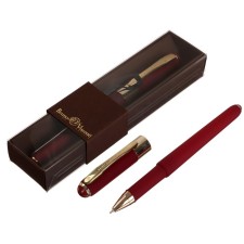 Ballic handle, 0.5 mm, Bruno visconti monaco, blue rod, burgundy housing, in case