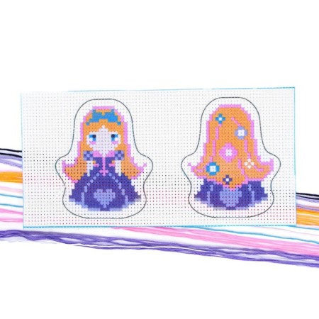 Cross-stitch. Toy "Little beauty", a set for creativity-2