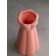 VAZE Table "Cup", h = 24 cm, pink color, ceramics, 1 variety, Iran