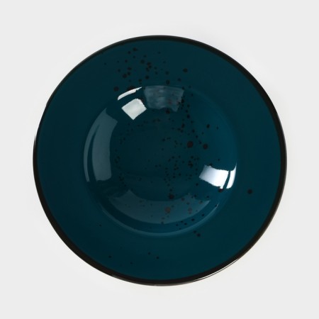 Ceramic plate for paste "turquoise", d = 29 cm-1