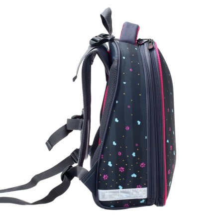 School backpack 38 x 30 x 16 cm, ergonomic back, Stavia "Pune of the Haw", multicolor-5