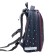School backpack 38 x 30 x 16 cm, ergonomic back, Stavia "Pune of the Haw", multicolor
