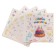 Single -layer paper napkins "Happy Birthday" Cake, 24x24 cm, set of 50 pcs.