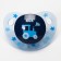 Orthodontic dummy nipple, silicone, from 6 months., Adore, in the Tractor container