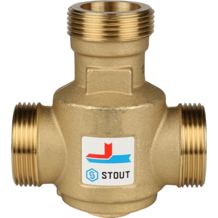 Mixing valve stout SVM-0030-325506, 1 1/4 "external thread, 60 ° C-1