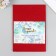 Soft felt 1 mm "burgundy" set of 10 sheets format A4
