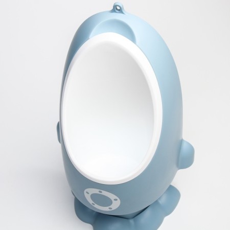 Pissue pot, "rocket", blue color-3