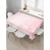 The tablecloth “curly flowers”, rectangular, Saten, size 145x180 cm