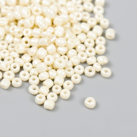 Beads "Zlatka" 08/0, 3 mm, 10 g 0965 Cream