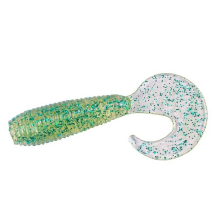 Silicone bait Croxy Twisty Classic 1.6 ’’, 10 pcs, color 01