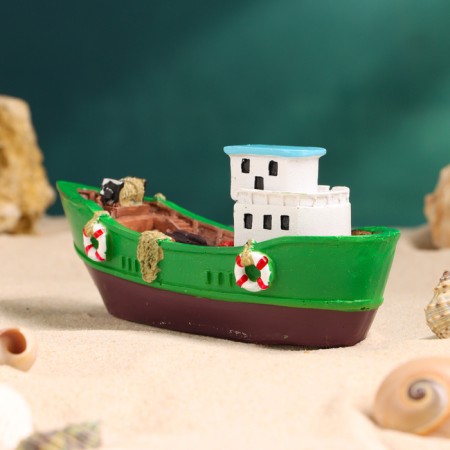 Souvenir ship "Fisherman" 13*6*5cm-2