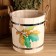 Lipes, 13 l, plastic insert, stainless rim, ropes, "oak branch"