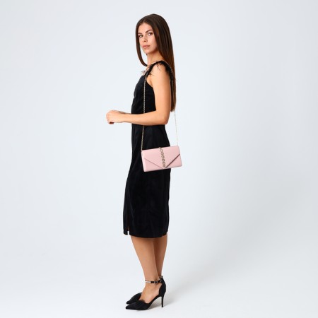 Female bag on a magnet, pink color-6