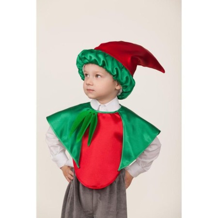 Pepper carnival costume, vest, headdress, p. 30, height 116 cm