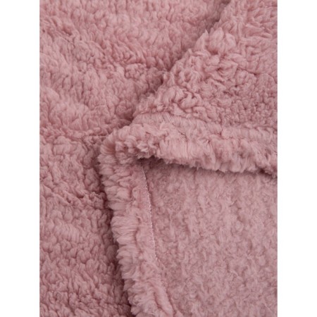 Texrepublic blanket, size 200x220 cm, lingonberry color-3
