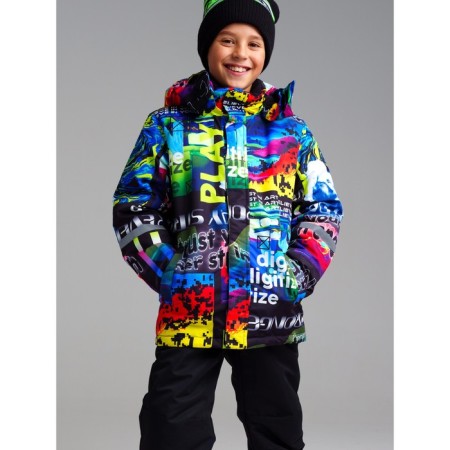 Winter jacket for a boy PlayTode, height 170 cm-2
