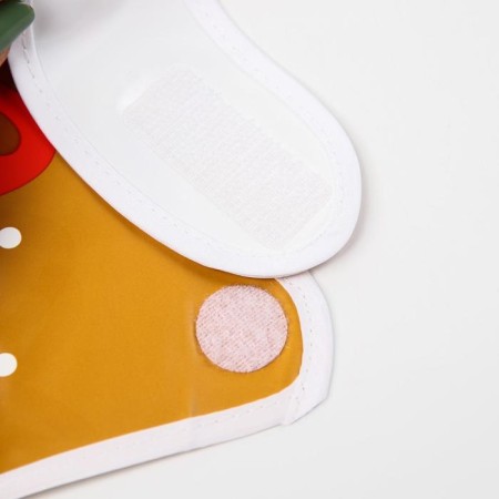 Bibsid “gingerbread” waterproof on Velcro, New Year's gift packaging, crumb I-5