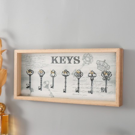 Decorative tree hooks "Retro. Keys" 29.8x2.5x13.6 cm-1