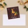 Mini-postcard "Tasty New Year", 7 x 7 cm, New Year