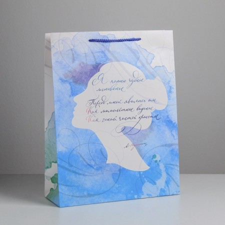 Package Gift Laminated Vertical, Packaging, “Wonderful Moment”, L 31 x 40 x 11.5 cm