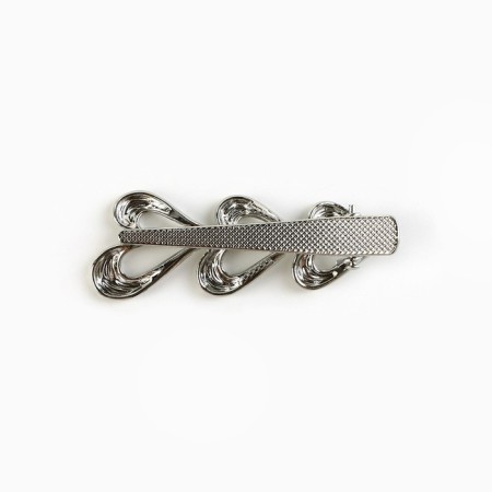 Hair hairpin Magic silver, 5.5 x 2 cm-3