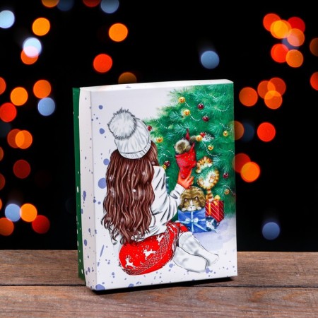 Gift box team "Happiness", 16.5 x 12.5 x 5.2 cm-1